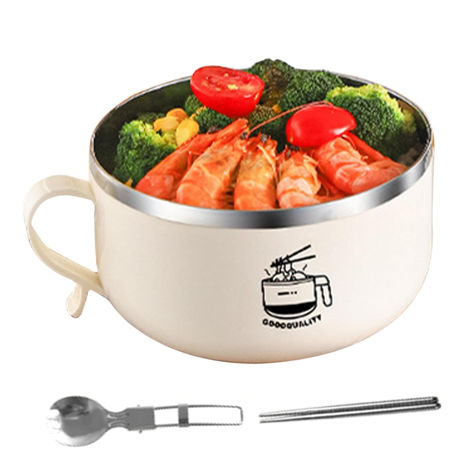 Instant Noodle Bowl | Microwave Safe Cup Food-Grade, 30oz