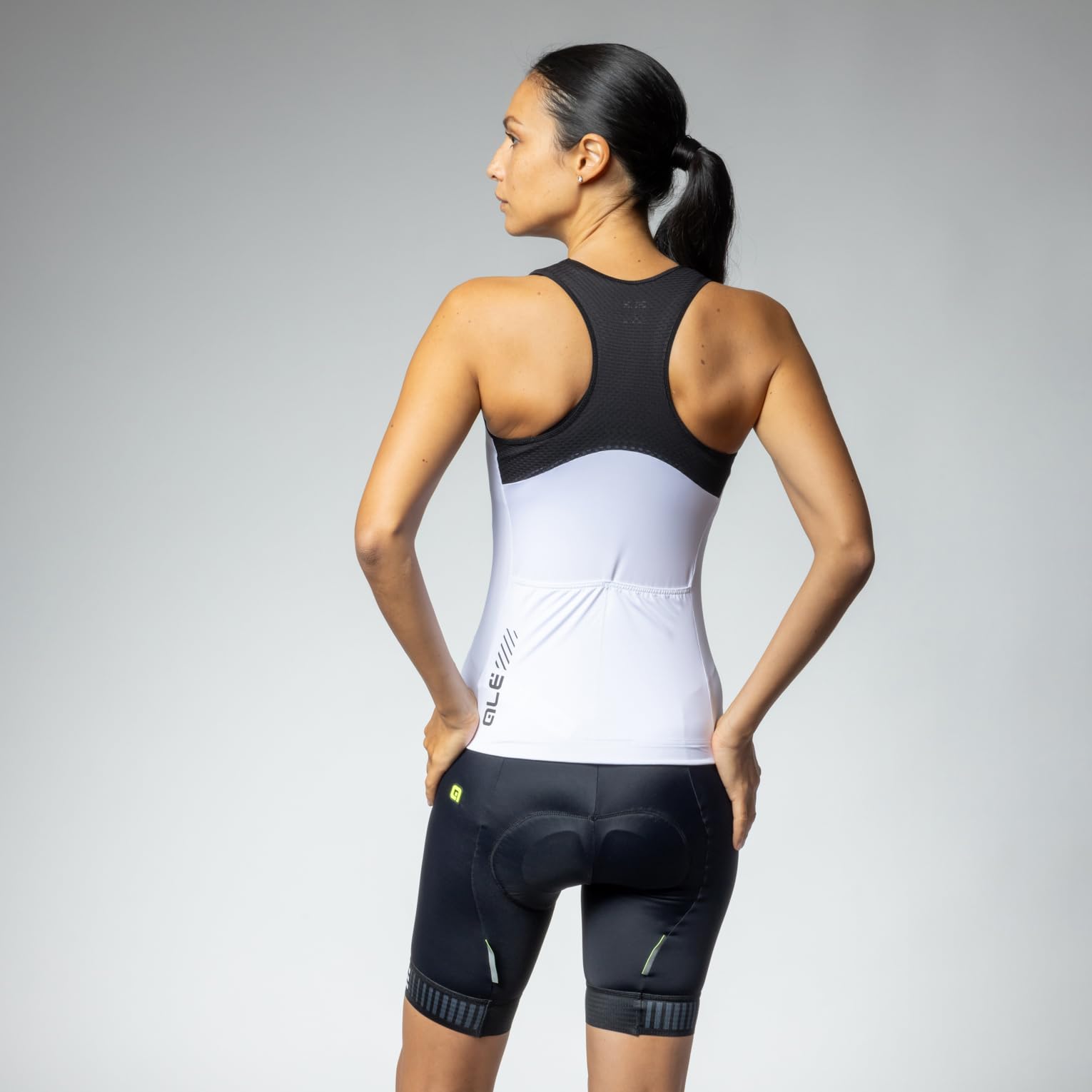 Alé Damen Radtrikot mit Farbblock-Oberteil