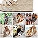 mikarka Wedge Sandals for Women: Open Toe Wedges Heels for Women - Comfortable Braided Summer Espadrilles Wedges Ankle Strap Platform High Heels Vacation Shoes
