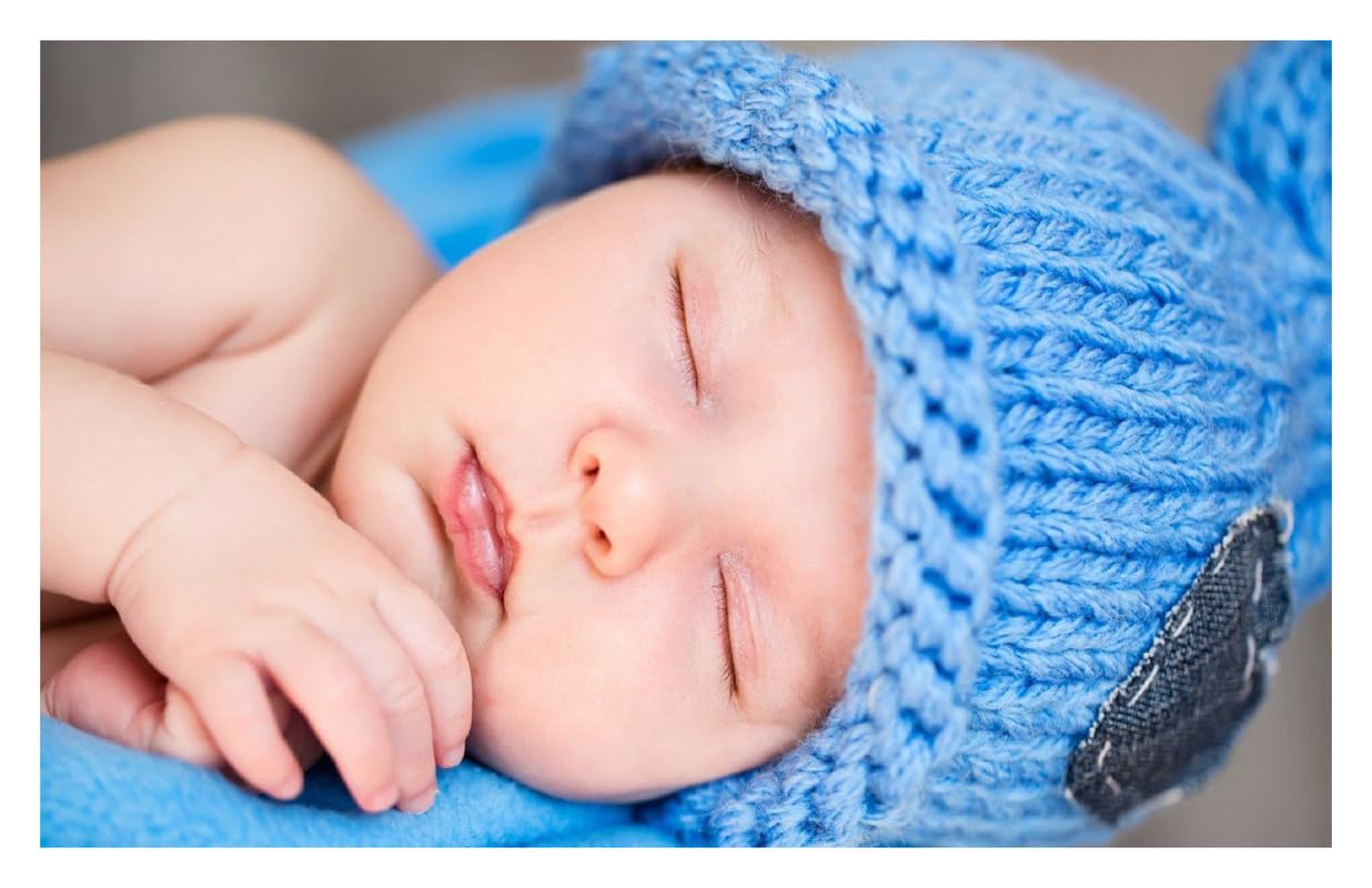 Cute Baby Poster For Room With Gloss Lamination M13 Paper Print  (12 inch X 18 inch, Rolled) main image 1