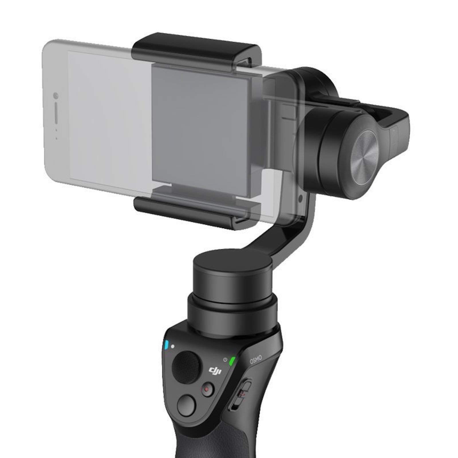 DJI Osmo Mobile 1 Gimbal - stabilizator obrazu do iPhone'a i smartfona, wsparcie dla smartfonów, akcesoria do nagrywania zdjęć i wideo, 3 osie (kardanicz), 3 baterie