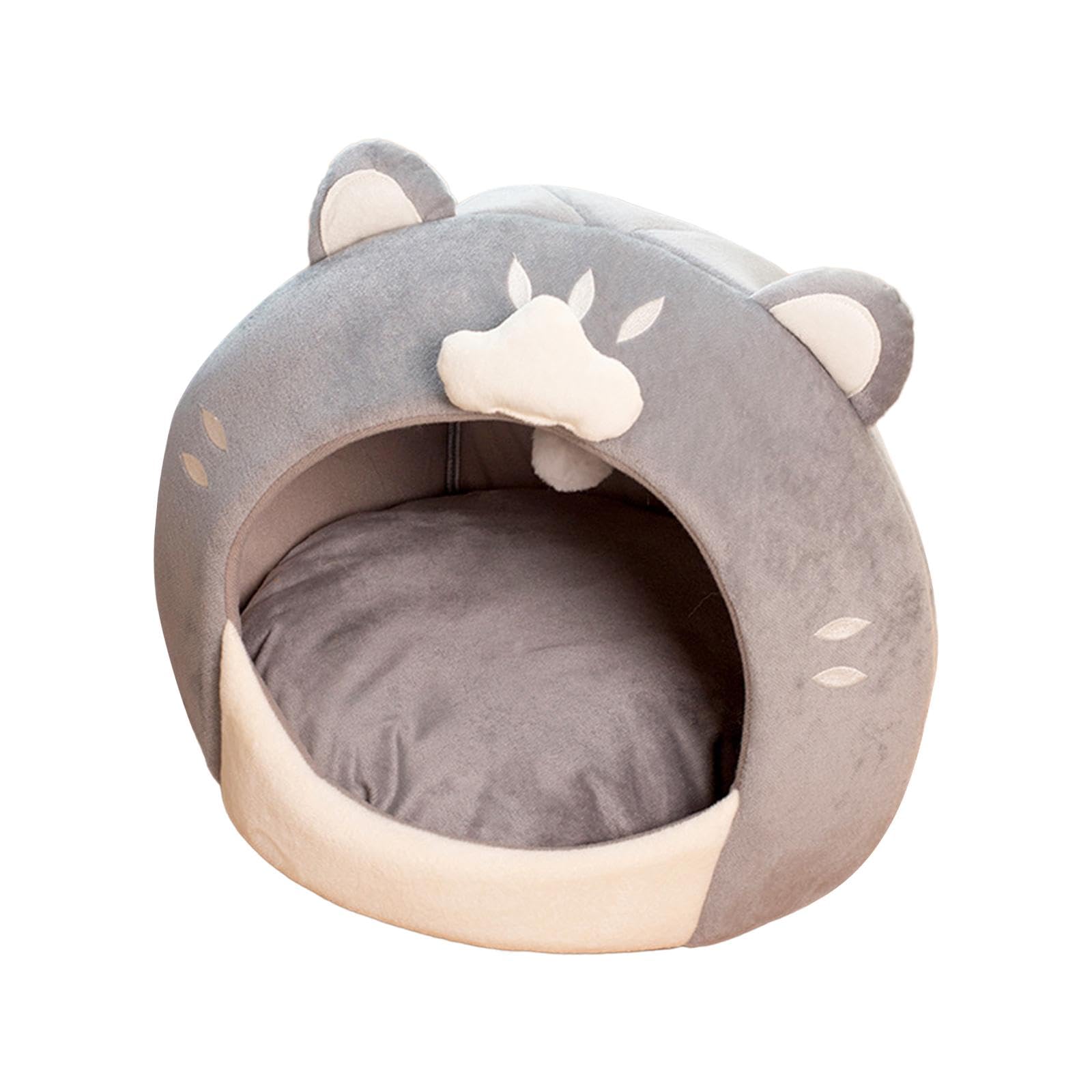 Letto in grotta for gatti Tenda for cuccia for gatti Capanna for gatti con palla in peluche Letti for gatti lavabili leggeri e facili da pulire for gatti da interni / 259