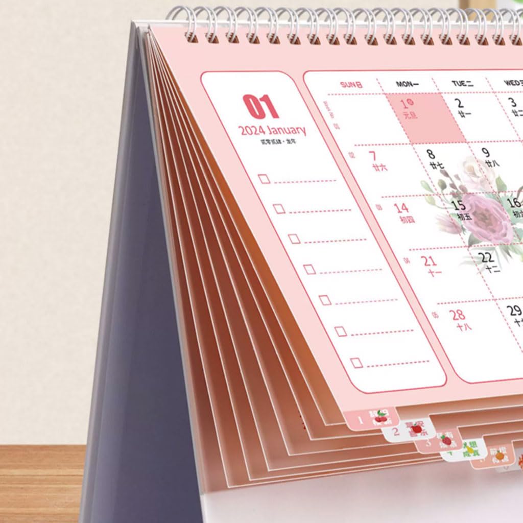 Amazon.co.jp: かわいい紙卓上カレンダー オフィス プラン アニュアル