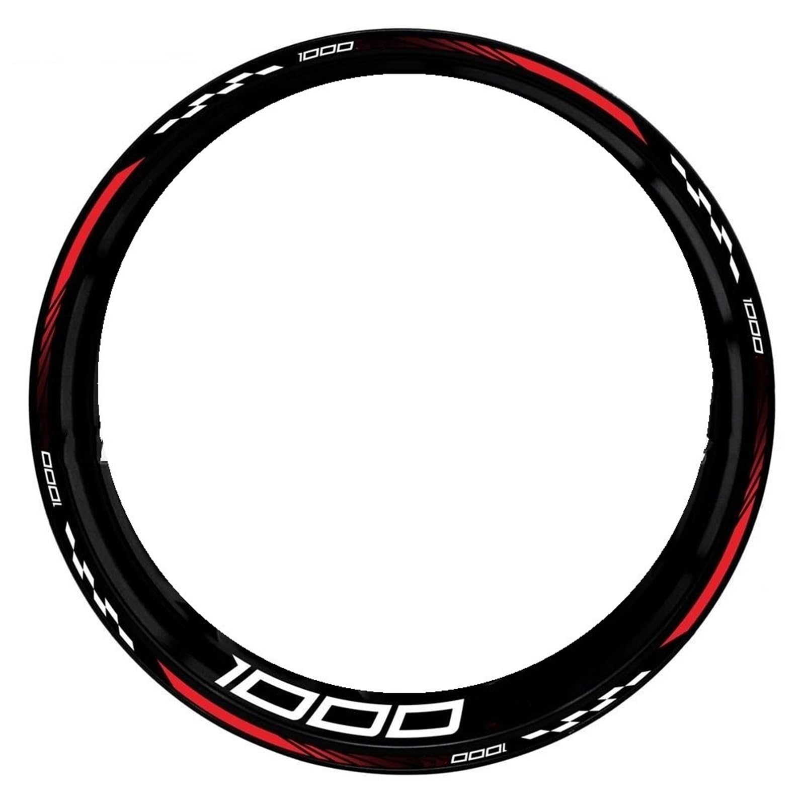 Wheel Stickers Motorcycle Wheel Decal for for Z1000SX for Ninja for Z1000 for Z 1000 SX 1000SX Reflective Rim Decals Hub Stickers Rim Reflective Decal