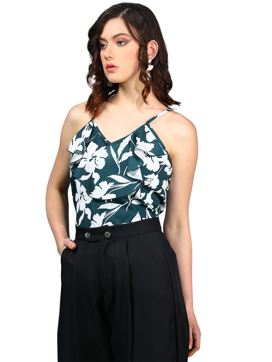 kotty Women's Floral Fitted Fashion Vest-picture-33