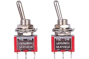 2 Way Mini Switch On/On DPDT 2-Way Toggle Switch