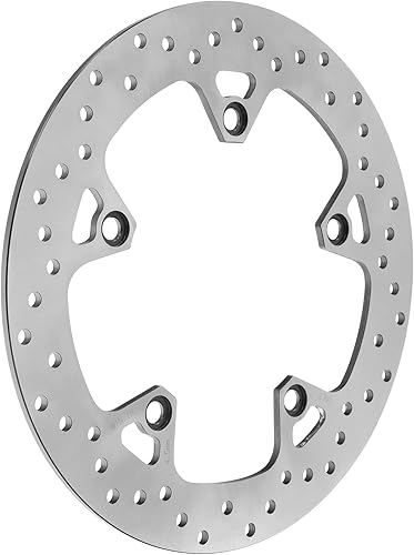 Miniatura 2 de TCT-MOTORPARTS Rotor de disco de freno trasero plateado para BMW R1200GS R1250GS R1200RT 2013-2020