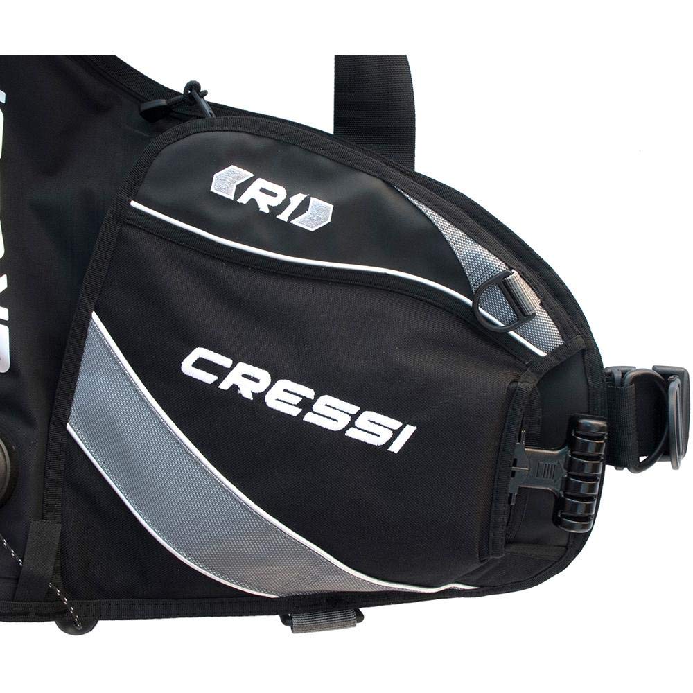 Cressi R1, Black/Grey, L