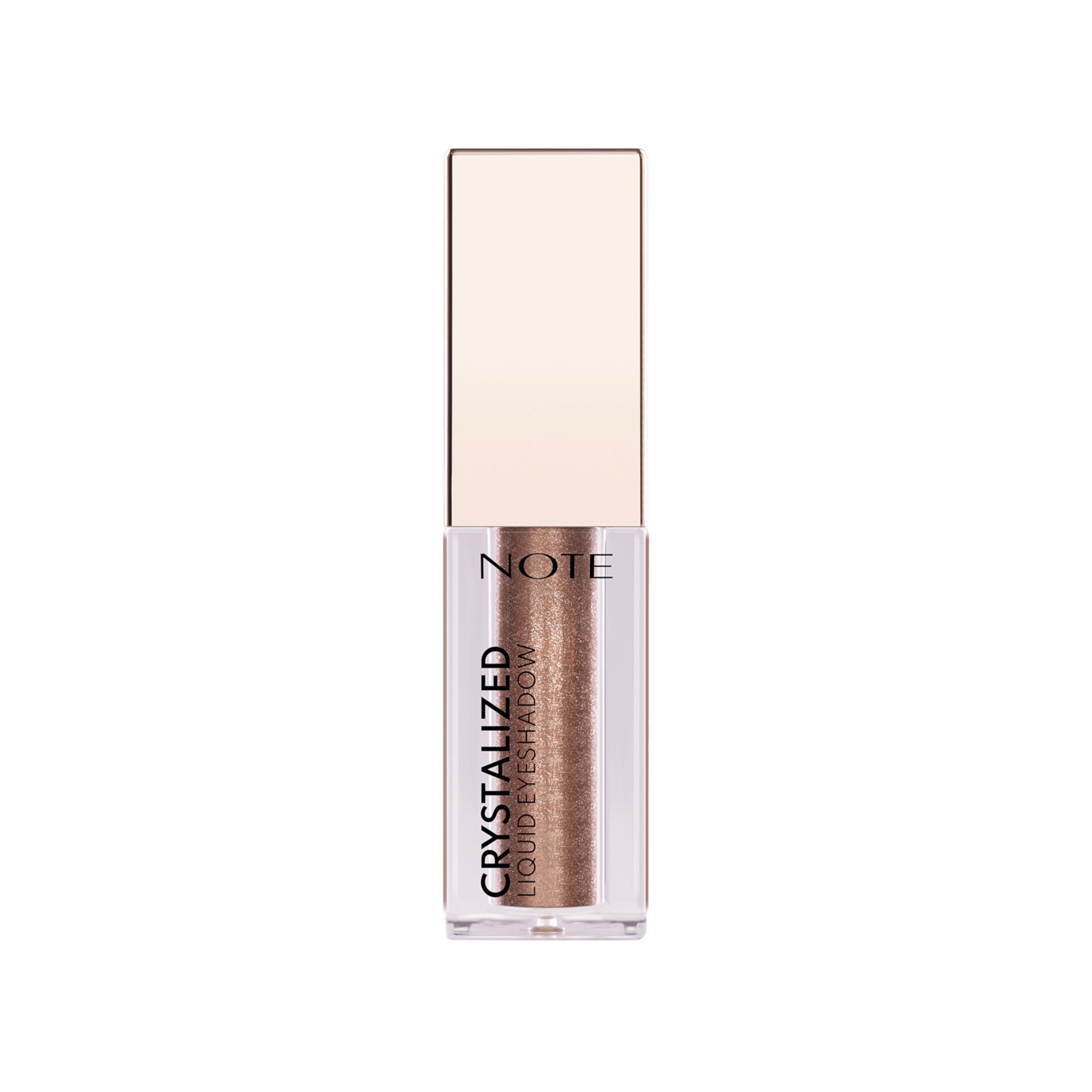 Note Cosmetics Crystalized Liquid Eyeshadow Likit Metalik Göz Farı, 08 Vintage Bronze