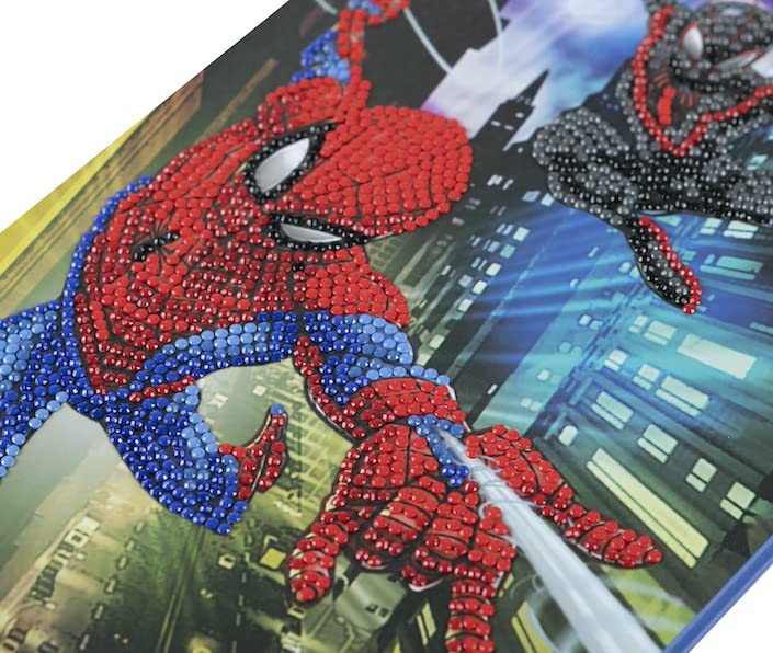 Carnet de notes Spider-Man Crystal Art idée cadeau créative originale - 4