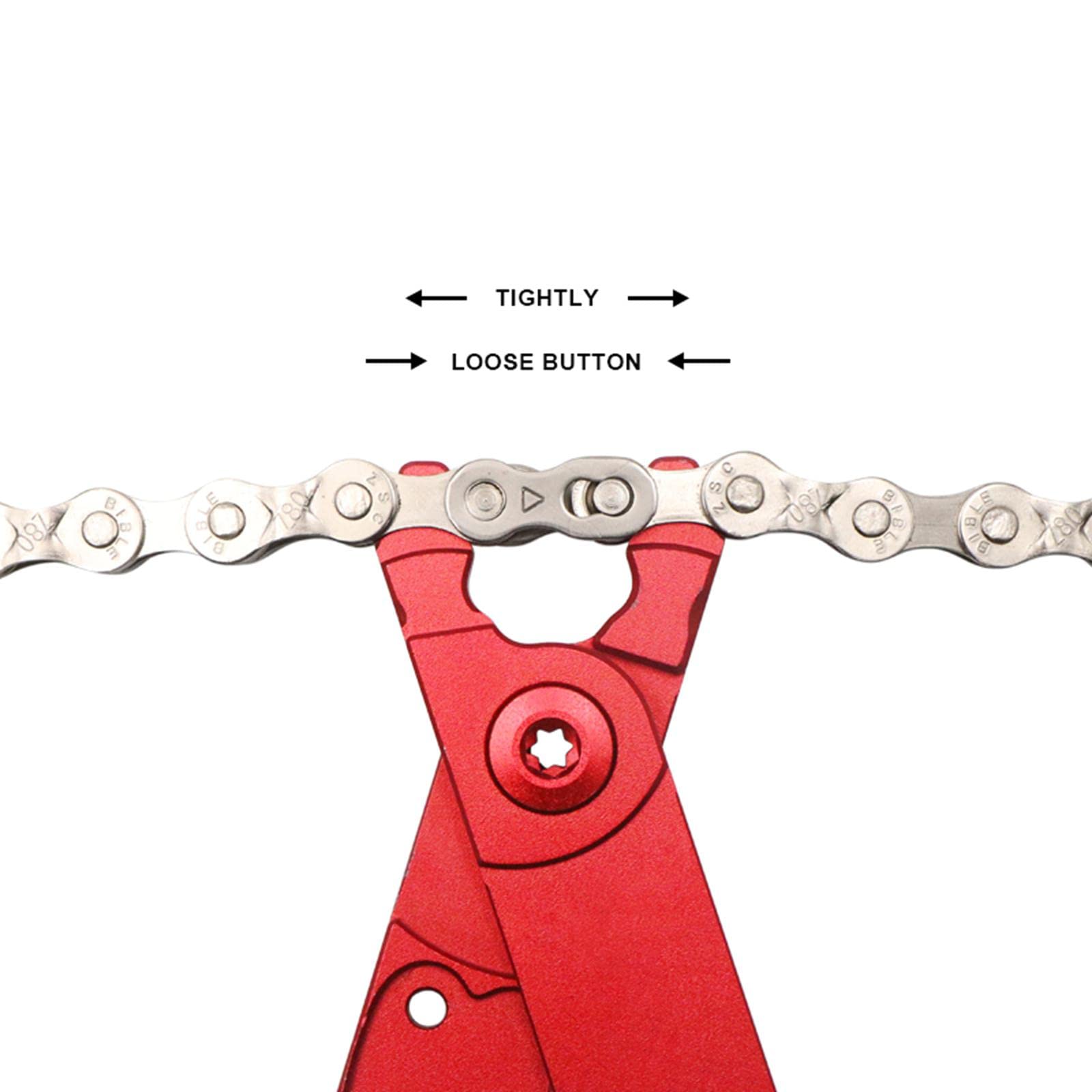 Enakshi Portable Bike Chain Link Pliers Aluminum Alloy Wrench for