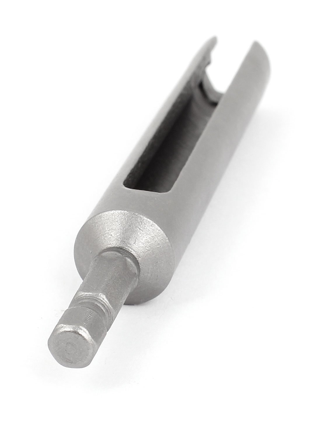 sourcing map 120 mm longitud 10 mm tuercas hexagonales llave de vaso con ranuras Bit controlador de extensión gris