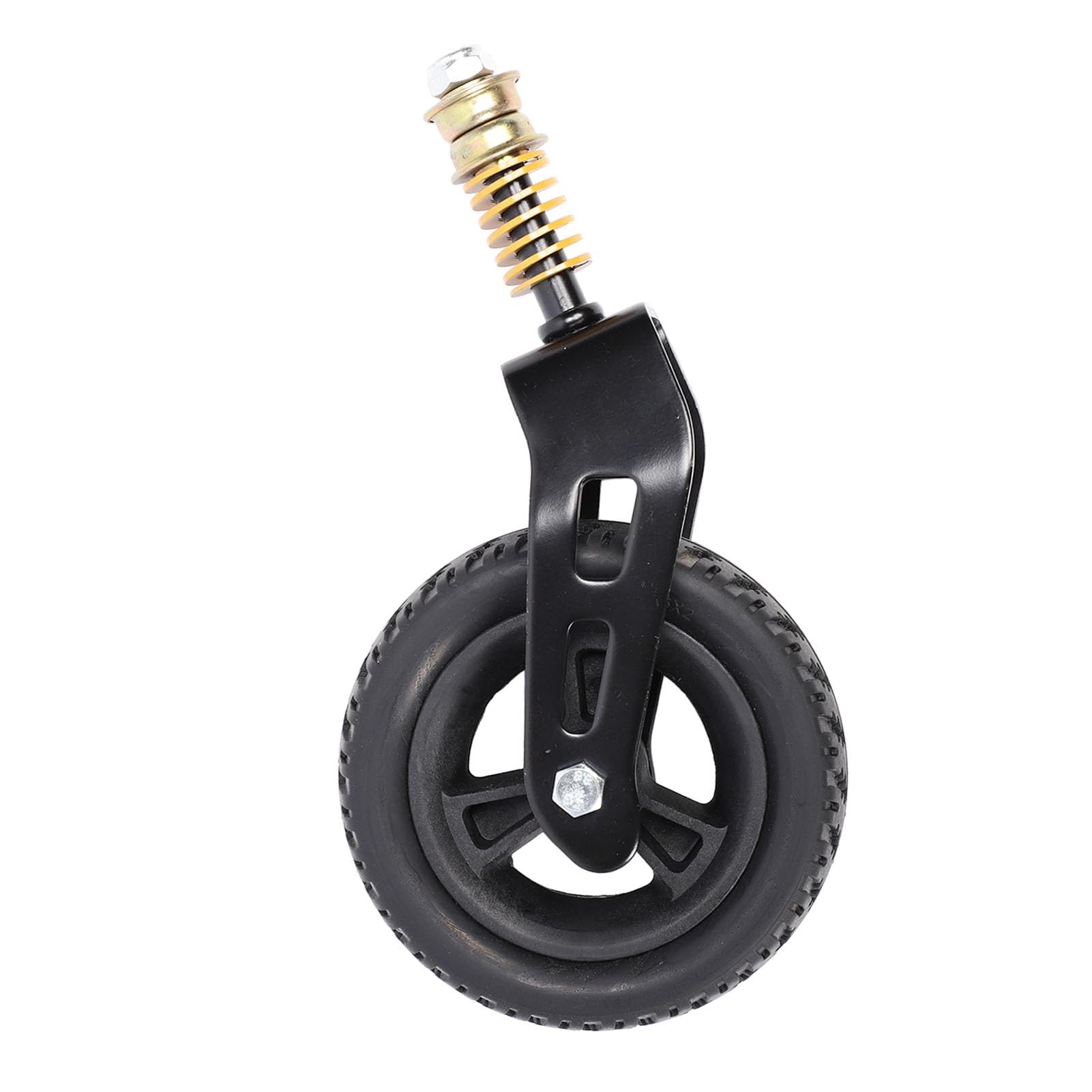 BTSEURY Rollator Universal Wheel, Wheelchair Front Wheel with Shock Absorbing Spring, 360 Deg PU Hub Rollator Front Caster for Rollators Walkers