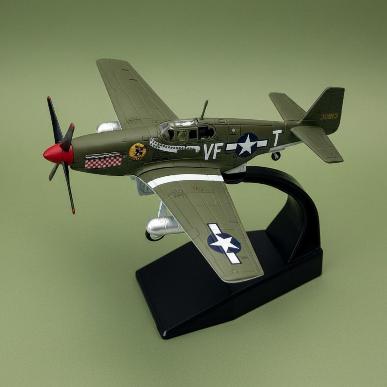 Figurine Avion 1/72 Collection Modèle Avion Maquette Avion Avion Militaire Corps en Alliage Robuste Réplique de Chasseur WW2 Livré Préassemblé avec