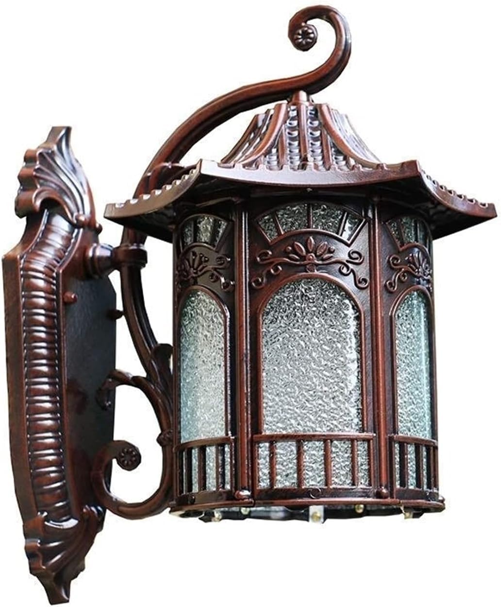 European Wall Light Classic Antique Outer E27 Wall Lantern Outdoor Decoration Retro Garden Light Villa Lighting