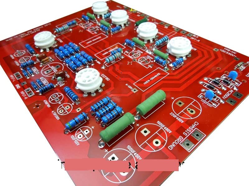 Kit con capacità: PCB Scheda + resistenza + capacità, come mostrato nella figura, tutte le parti devono essere saldate da solo.