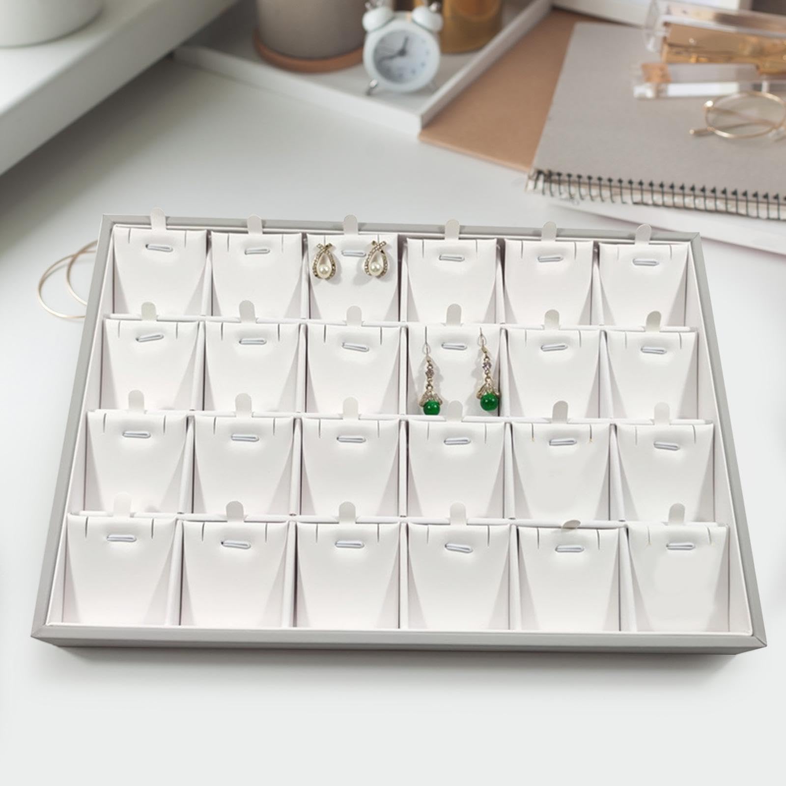 Caja de Almacenamiento de Bandeja de Joyería, Organizador de Almacenamiento de Y Collares, Bandeja Organizadora de Collares Y Colgantes, para T, c, universal