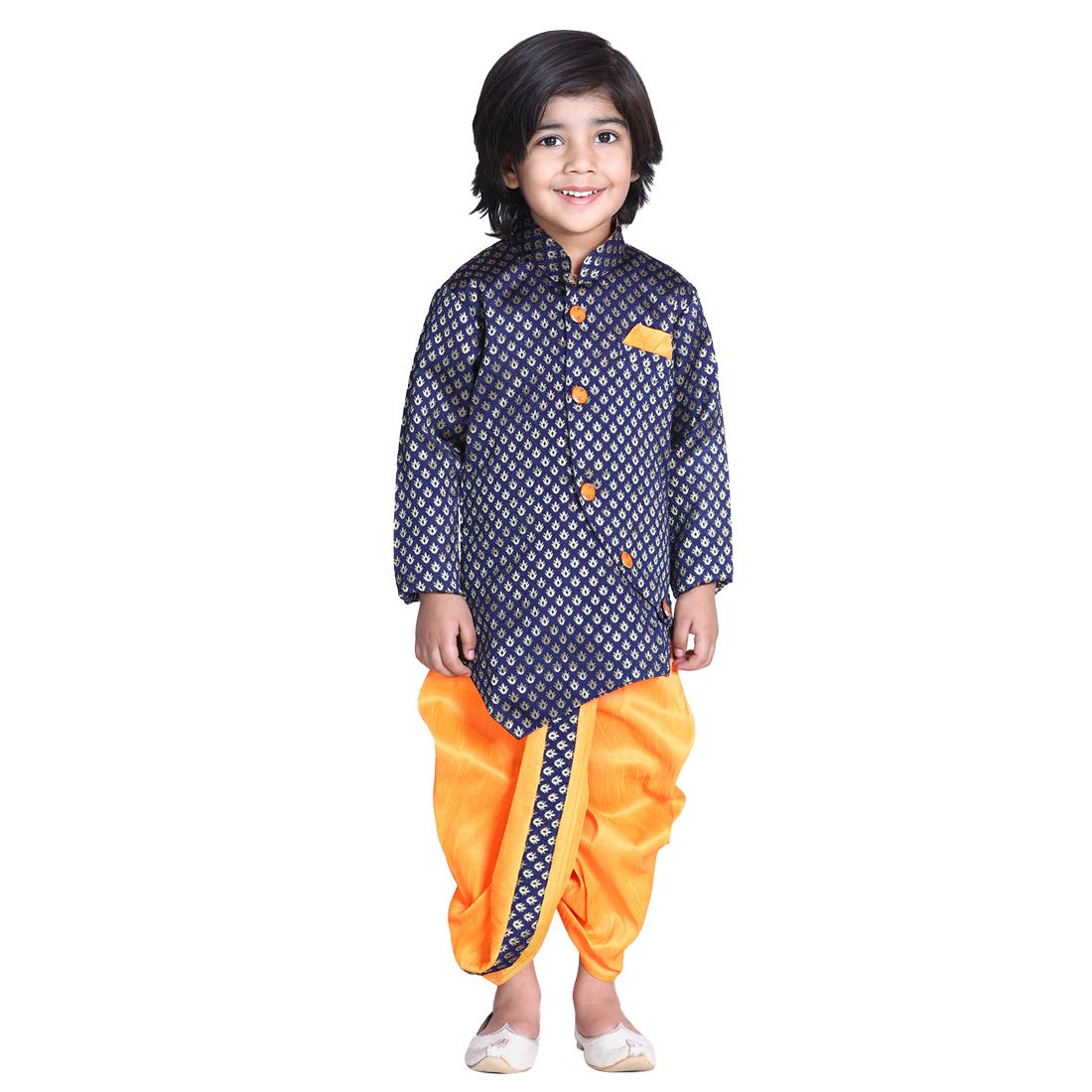 BownBeeBaby-Boy's Silk Blend Regular Shirt