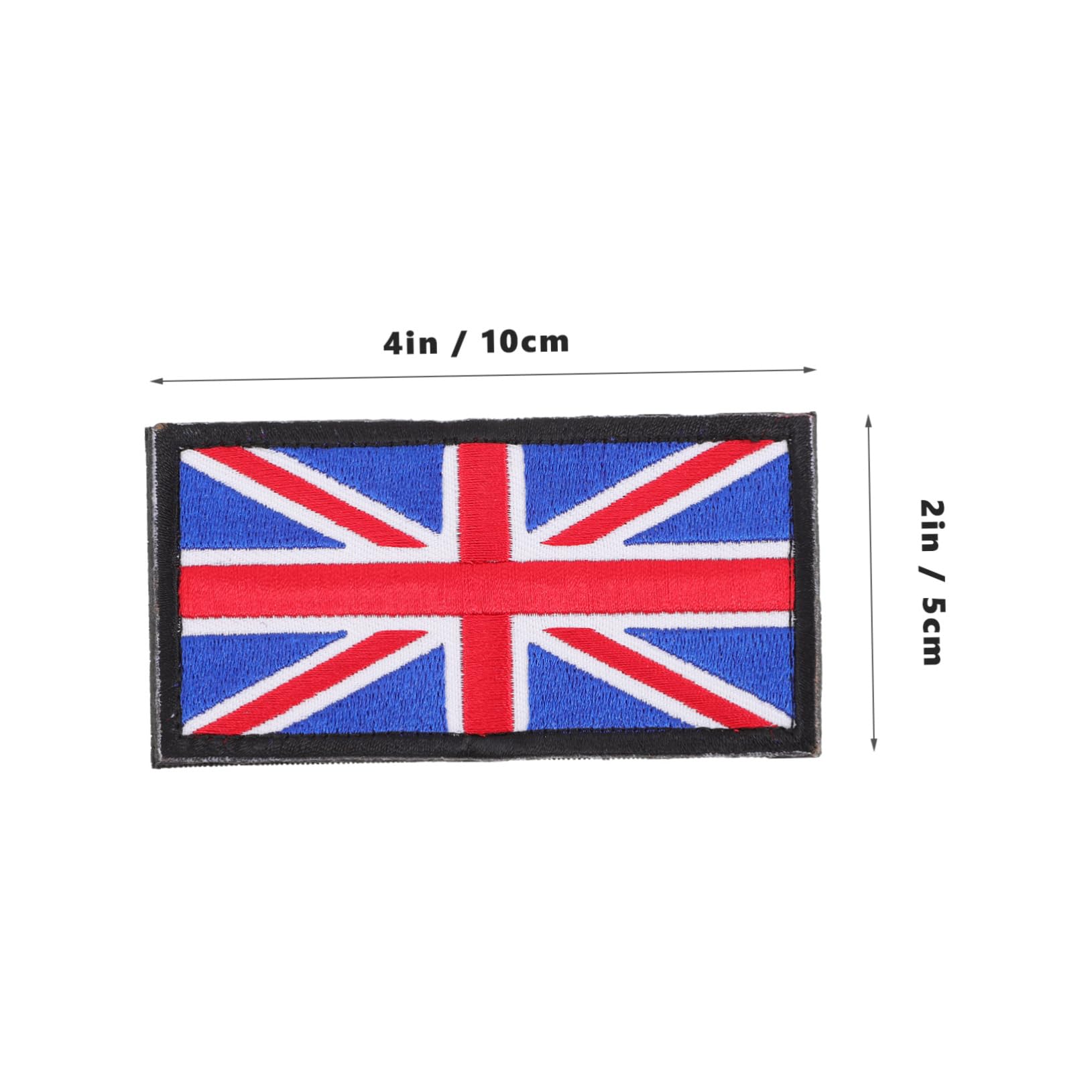 SHINEOFI 10 Stk Kleideraufnäher Patches nähen gestickte Applikationen Flicken aufnähen patch patch bügeleisen Patch mit britischer Flagge Flicken aufbügeln Buga-Stickerei