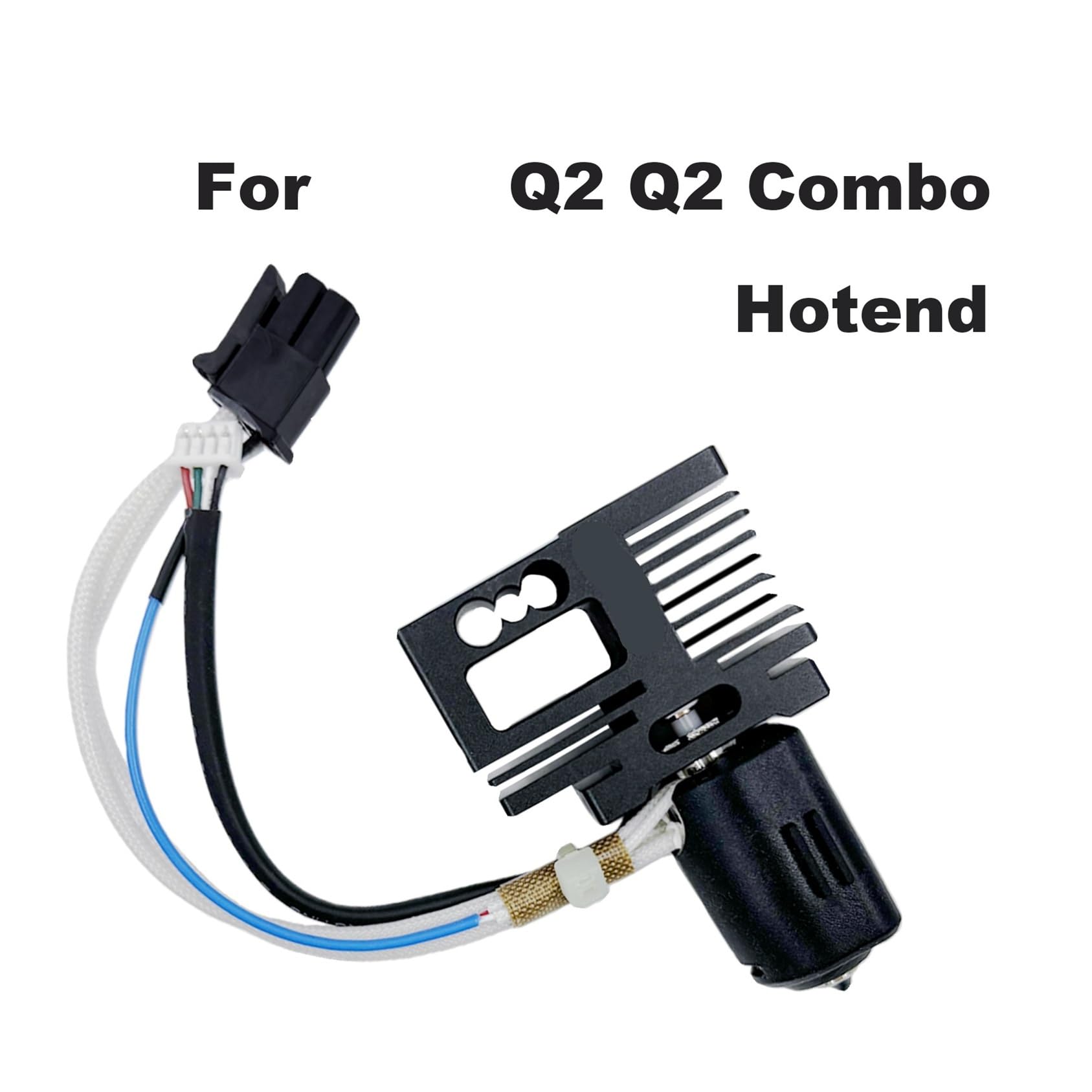 Compatibile con QIDI, Q2/Combo Bimetal Hotend 0,2-0,8 mm