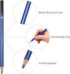 PATIKIL 12B Dessin de crayons pour croquis, 12PCS Dessin de crayons pour dessiner des crayons d'art Graphite Bois pré-séparé pour dessiner des artistes