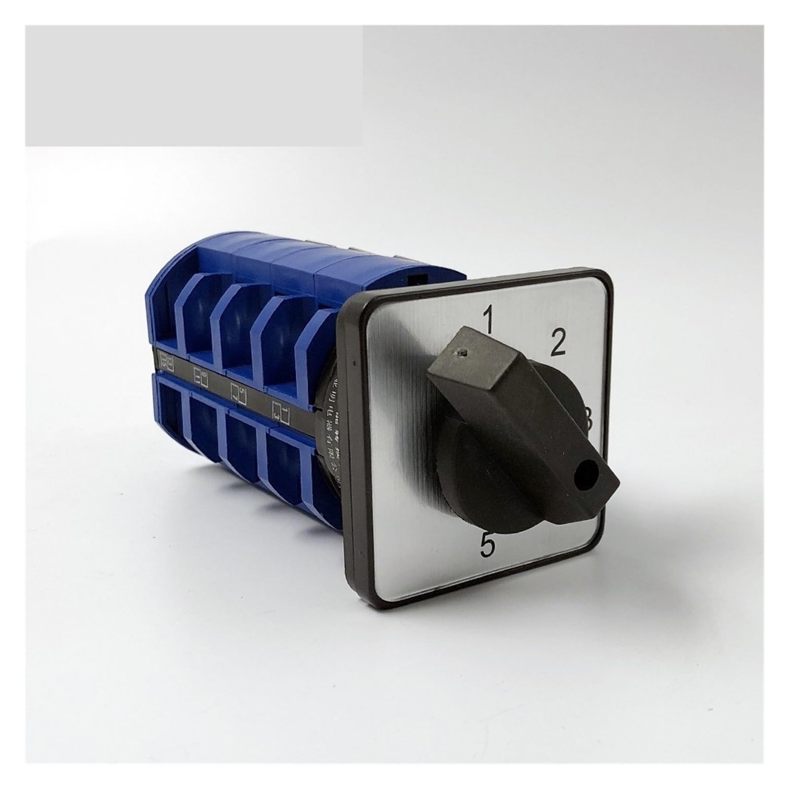 AARTERZZA YMW26-63/4 Changeover Rotary CAM Switch 690V 63A 4 Levels 5 Position Silver Manual Control Electronic Starter
