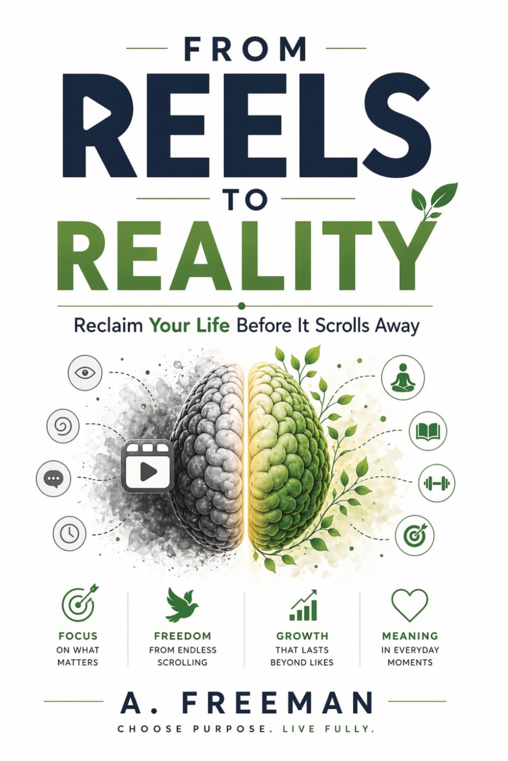 From Reels to Reality: Reclaim Your Focus, Time, and Life: A Step-by-Step Guide to Breaking Reel Addiction and Rebuilding Deep Work Habits.