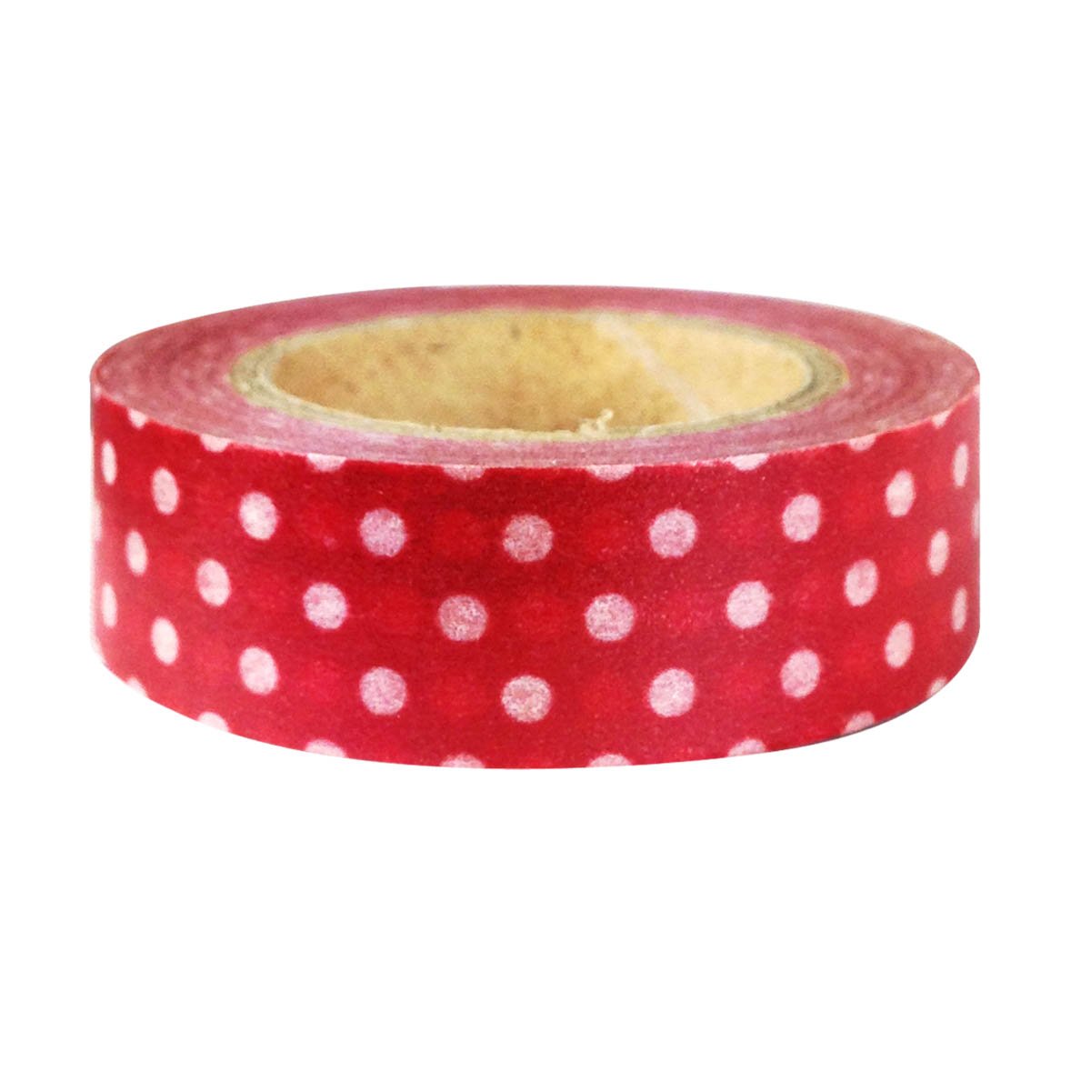 allydrew Dotted Japanese Washi Masking Tape - Red Dots