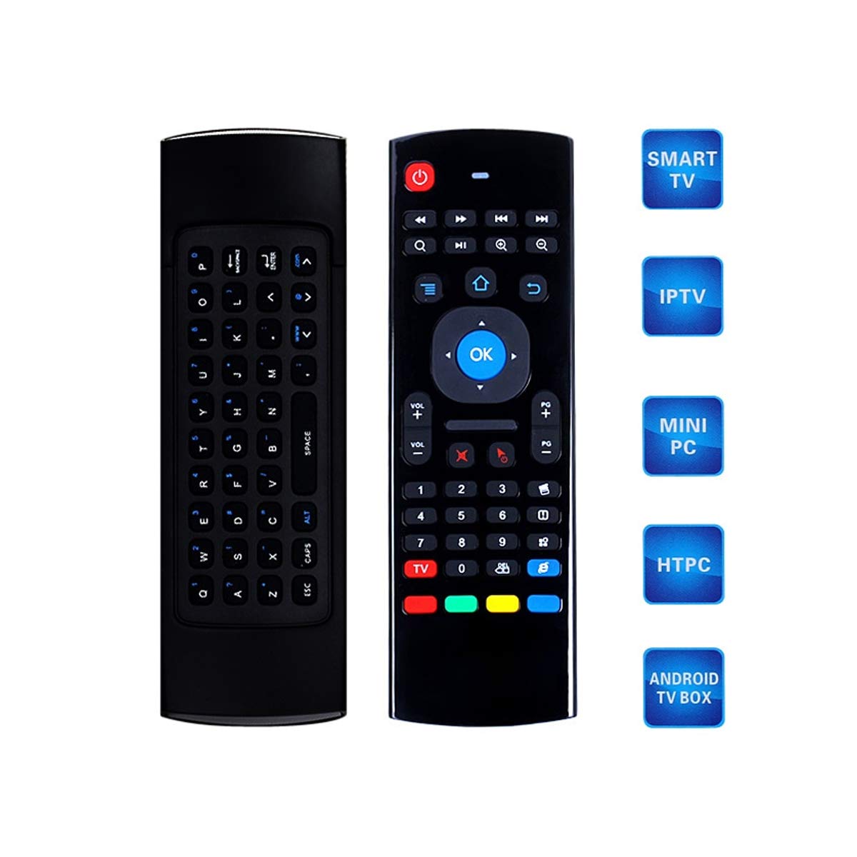 New Year Sale 7 Seven Air Fly Mouse Universal Remote With Keyboard &Amp; Intel... 2 New Year Sale 7 Seven Air Fly Mouse Universal Remote With Keyboard &Amp; Intel...