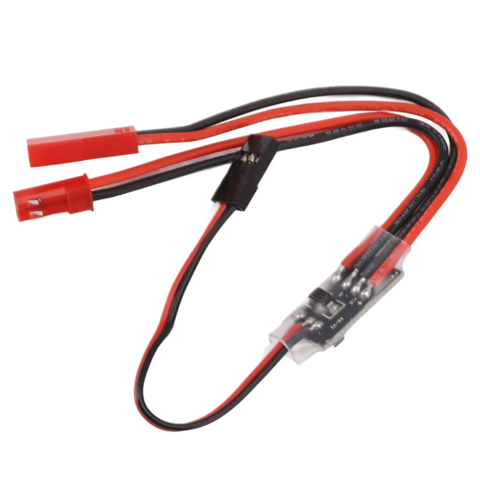 para Interruptor Electrónico Control Remoto 3-30V 20A Accesorio Modelo RC para Alto Voltaje Reemplazo Modificado Vehículos Todoterreno Camiones RC Controlador ESC