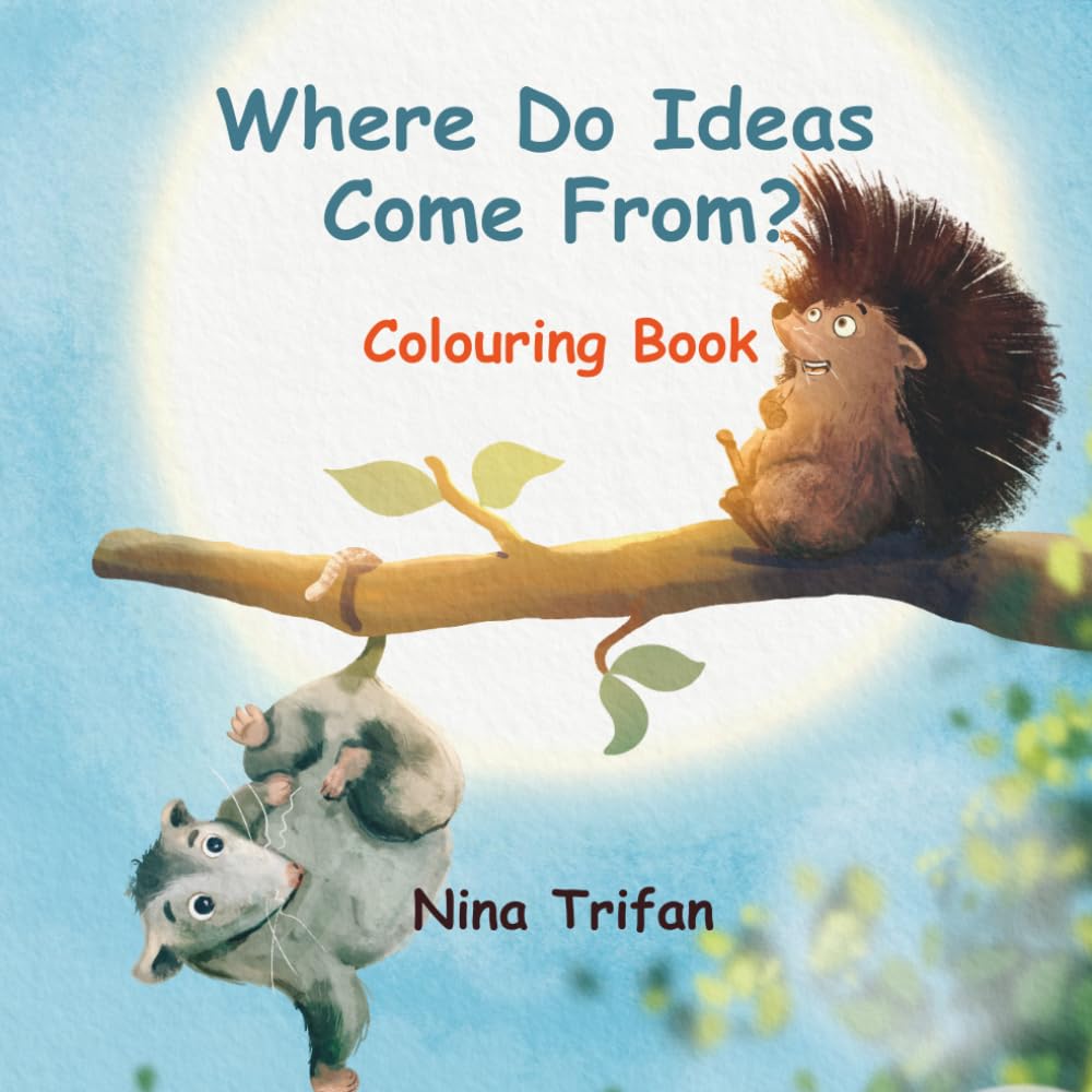 Where Do Ideas Come From?: Colouring Book