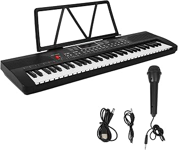 電子キーボード 61鍵盤 初心者向け 楽器おもちゃ 電子ピアノ メトロノーム/録 Amazon | 電子ピアノ 61キー 61鍵盤 電子キーボード 初心者向け