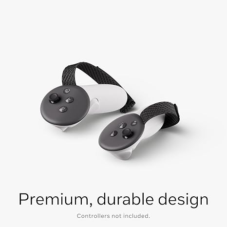 Meta Quest Active Straps Works with Meta Quest 3/3S Works with Touch Plus Controllers Adjustable, Relaxed Fit Play with Extra Grip and Stability Premium Tracking and Comfort