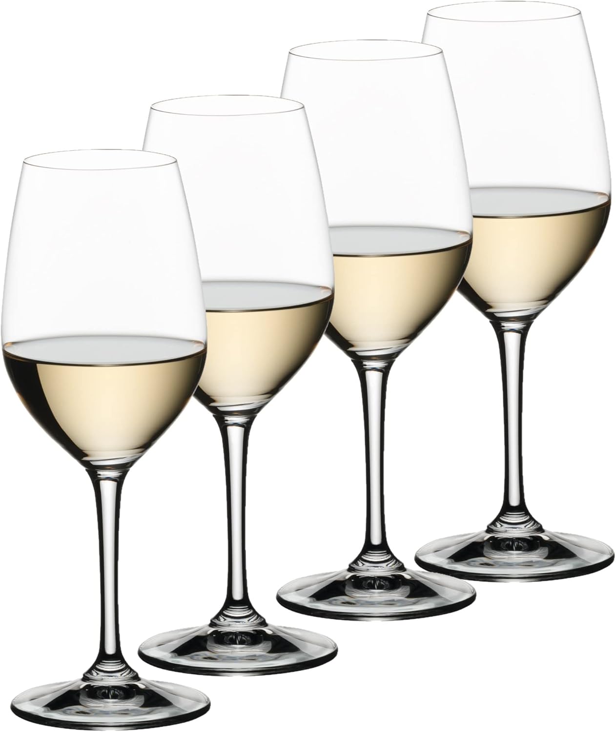 Nachtmann ViVino Collection White Wine Glasses, Set of 4, Durable and