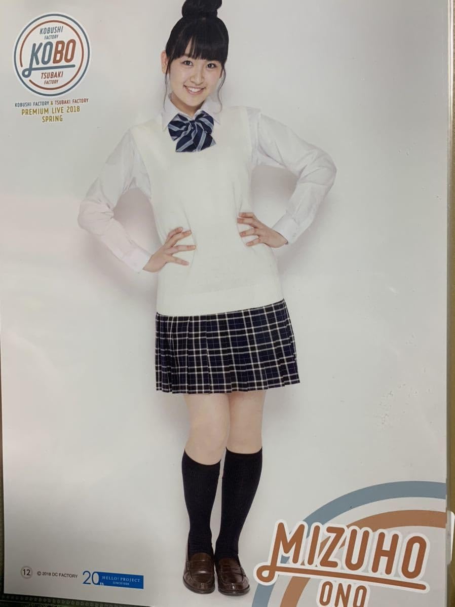 つばきファクトリー 小野瑞歩 ピンナップポスター まとめ売り①