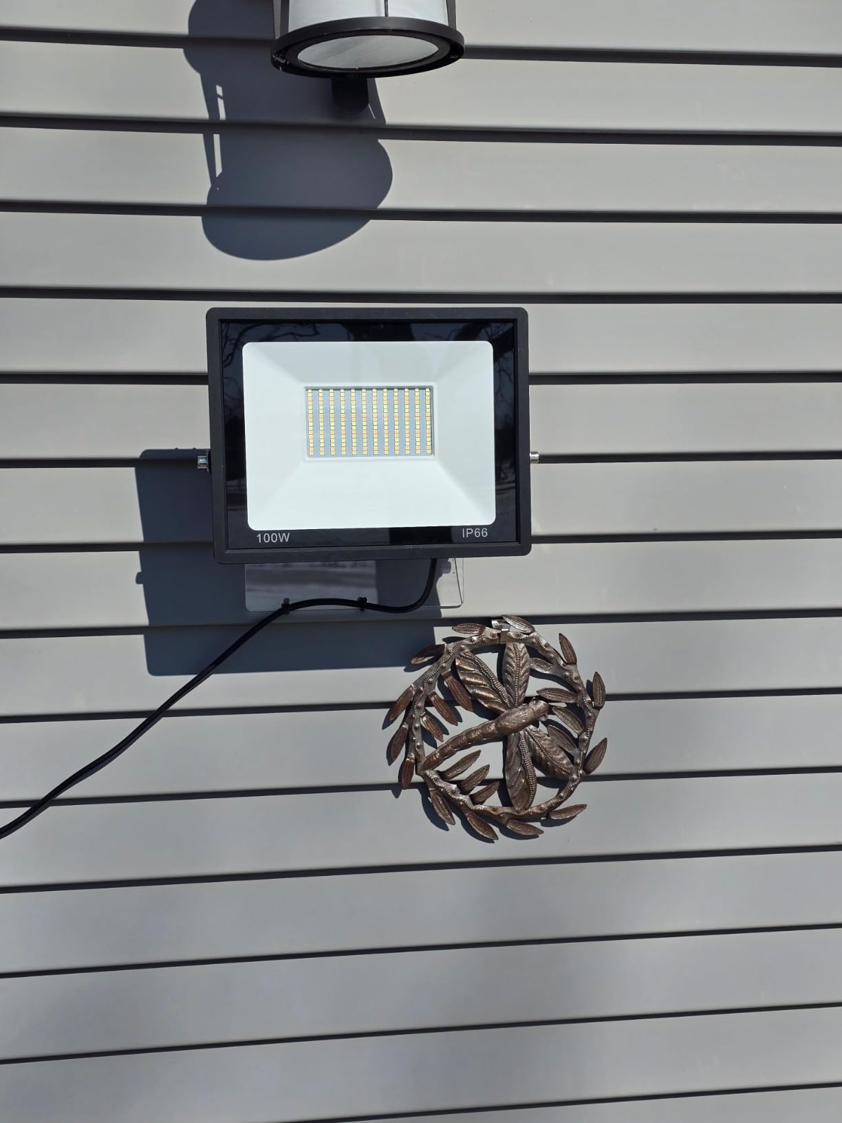 LED Flood Light, 100W Flood Lights Outdoor for Yard, 10000lm Super ...