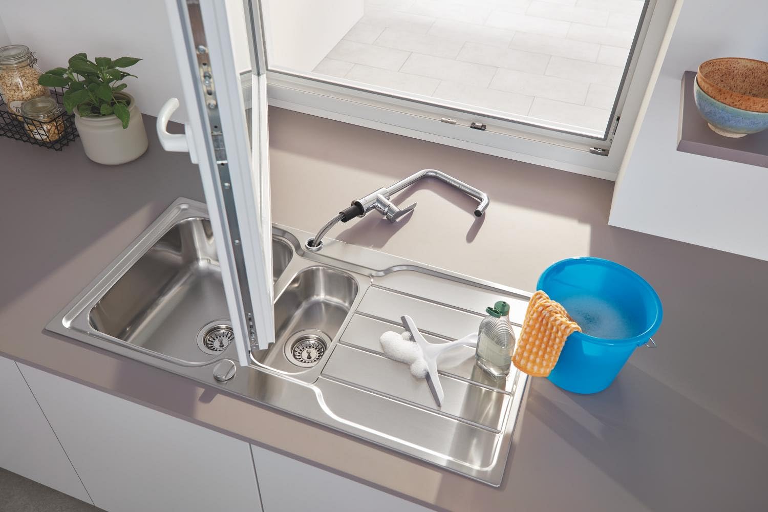 Grohe Start Rubinetto Miscelatore monocomando per lavello, 30630000