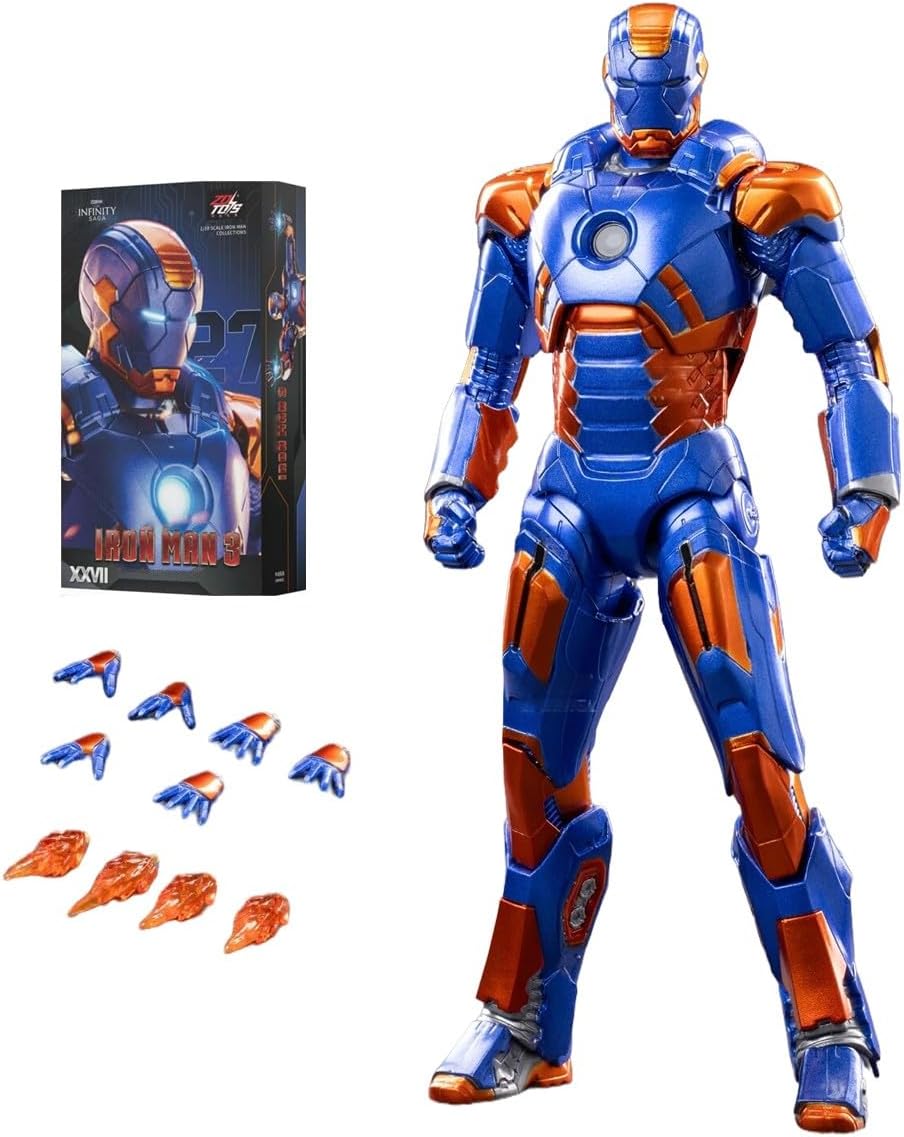 ZD Toys Iron Man MK27 Disco Armor Collector Action Figure