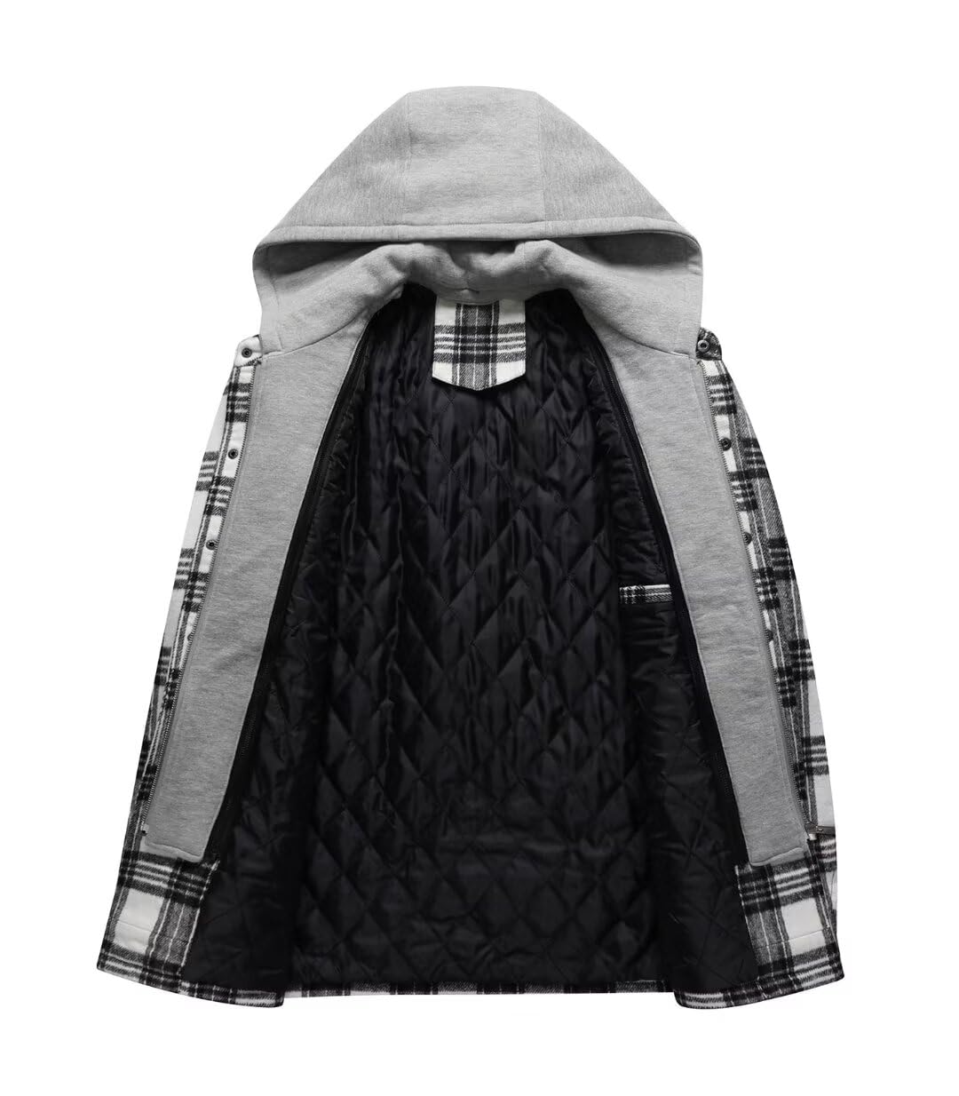 FTIMILD Jaqueta masculina de flanela com capuz, forro de ovelha, acolchoado, com capuz, xadrez, uso ao ar livre, casual em promoção! Veja a oferta e mais achadinhos de Jaquetas & Casacos 3 Hoje é o melhor dia para comprar FTIMILD Jaqueta masculina de flanela com capuz, forro de ovelha, acolchoado, com capuz, xadrez, uso ao ar livre, casual com aquele preço maroto! Promoção! Aproveite a oferta! 3