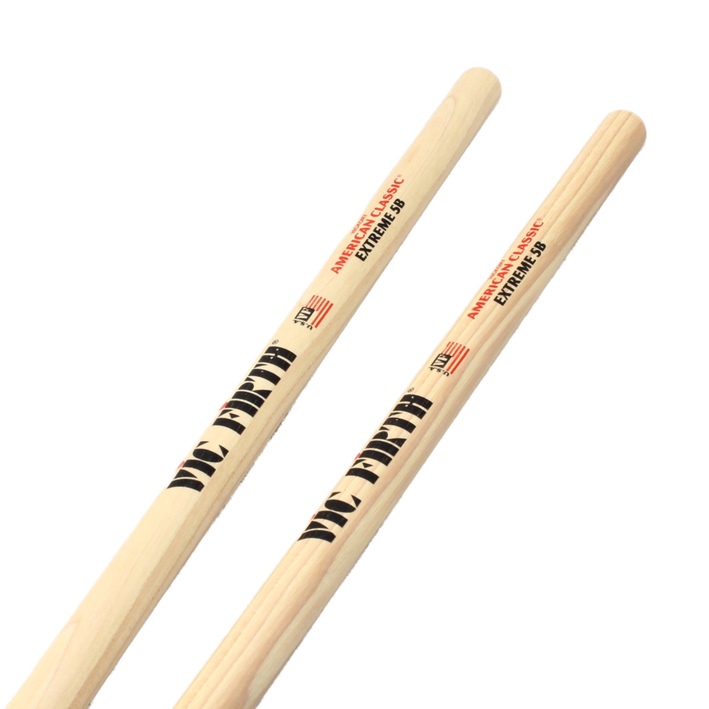 Vic FIrth - American Classic® Extreme Drumsticks X5B - American Hickory - Wood Tip, natural, SXXL - Image 3