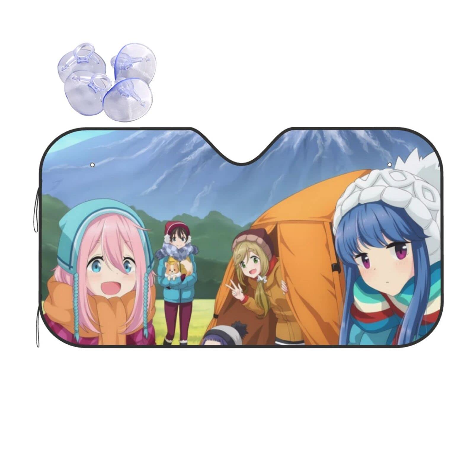 ゆるキャン△ サンシェード Amazon | ゆるキャン△ サンシェード サンシェード車フロントカバー 車