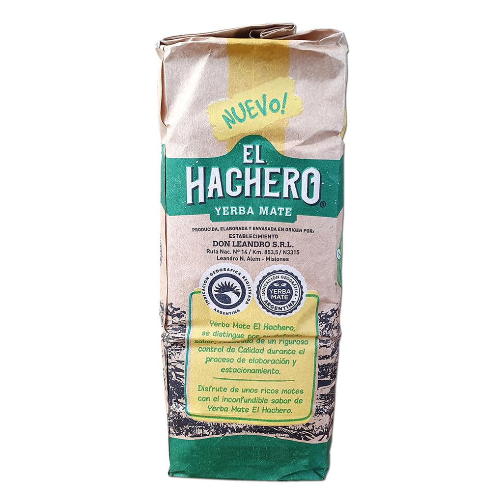 Yerba Mate "El Hachero" ecological package 500g./1.1Lb (Yerba Mate Eco package x1bag)