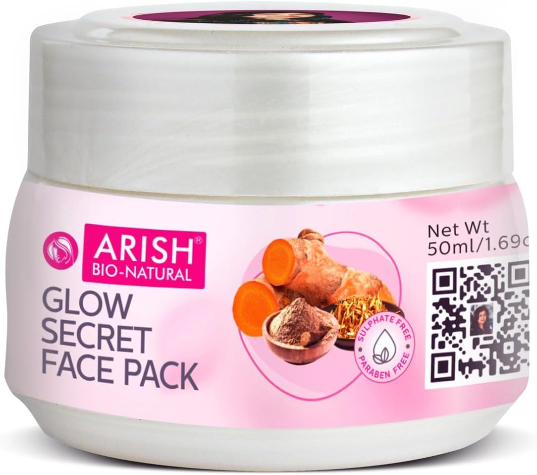 ARISH BIO-NATURAL Glow Secret Face Pack (50Ml)