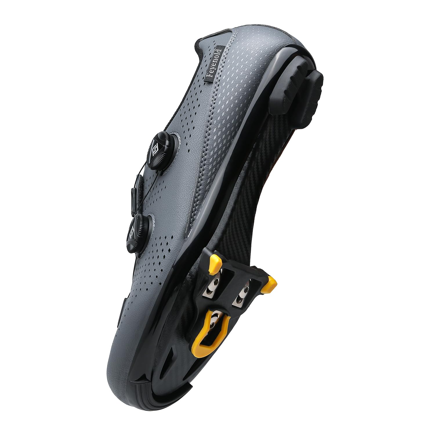 Feyenold Zapatillas de Ciclismo para Hombre y Mujer, compatibles con Pedal SPD-SL e instalación Compatible SPD/Look KEO Cleats