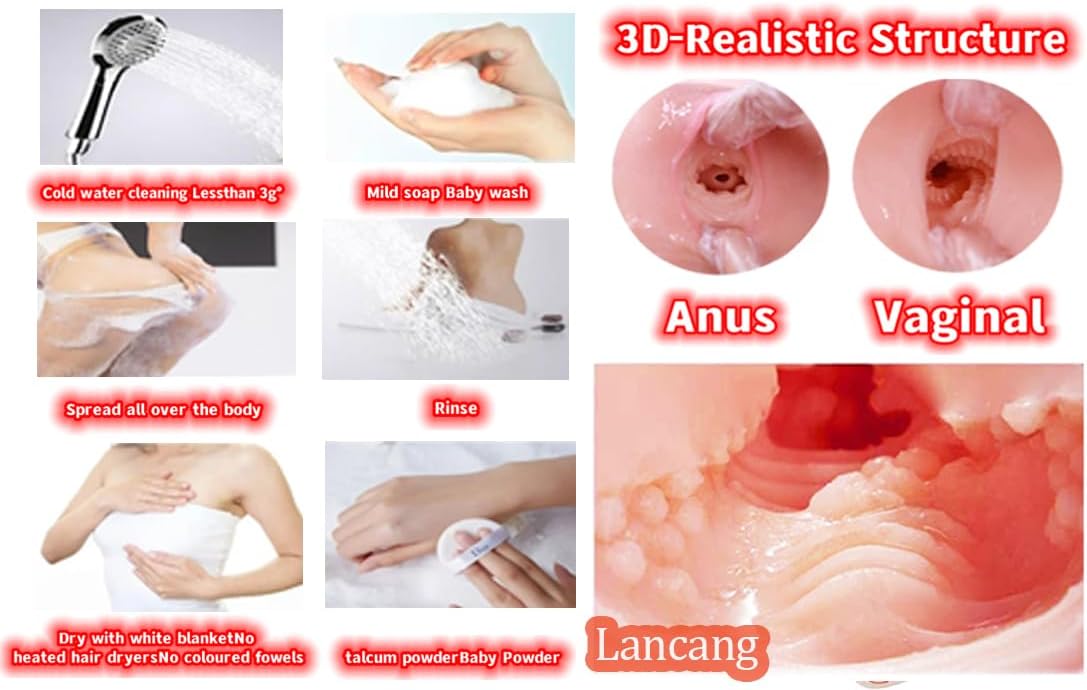 Full Body Detailed Sex Dolls, 5.3FT High-End Silicone Sex Toys for Men, Life Size Sex Dolls, Full Size Realistic Sex Toys, with Big Gel Breasts, Vagina, and Anus 3-in-1 Sex Brings Sexual Climax