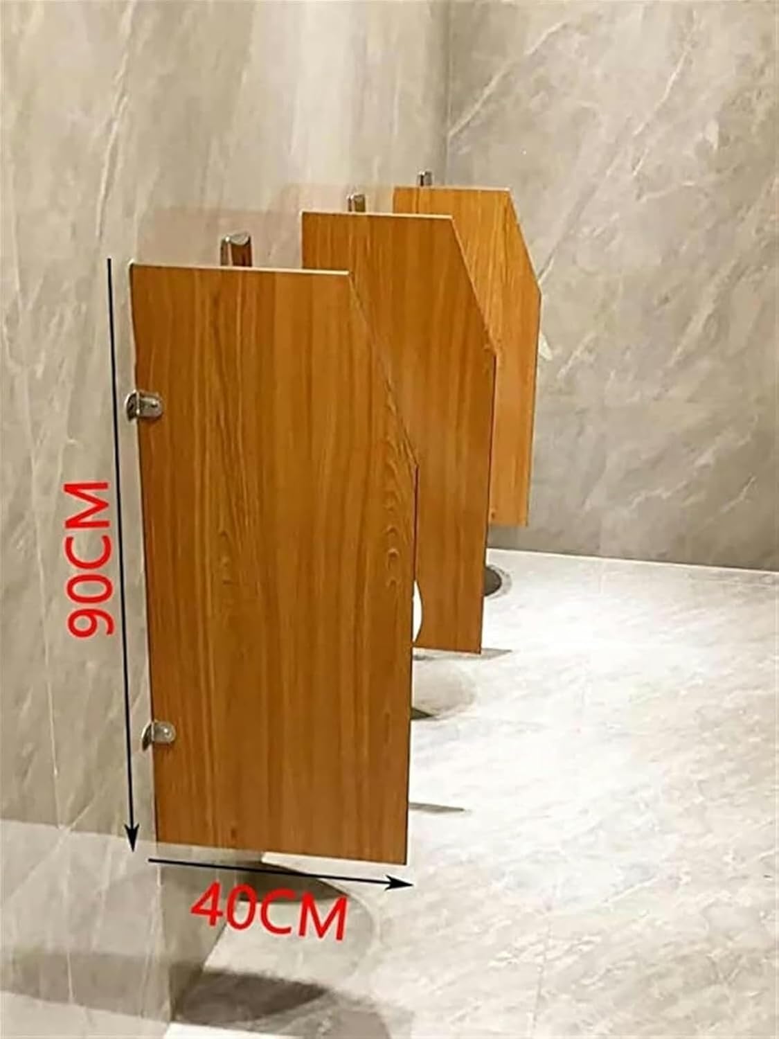 AMNOOL 1PCS Urinal Screen Toilet Partition,Hotel/Public Urinal Partition Divider Screen,Urinal Divider Privacy Partition Screen,