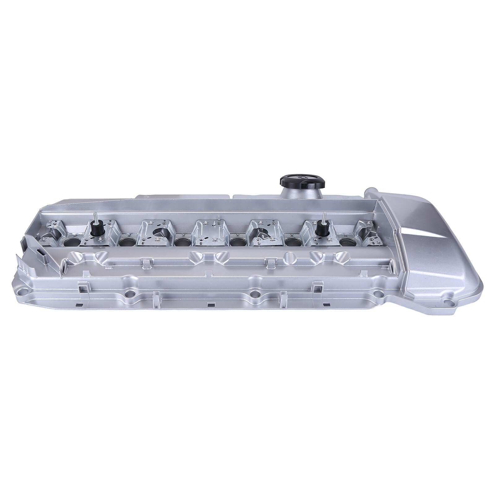 11121437395 Coperchio per valvola in alluminio con guarnizione compatibile con E39 E46 E53 525i 325i X5 Z3 M52 M54 11121432928 Engine Valve Cover