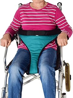 WPY Cinturón de sujeción pélvico para Silla de Ruedas o Silla Geriátrica - Alta Protección Anti-Caídas (Talla Universal Ajustable)