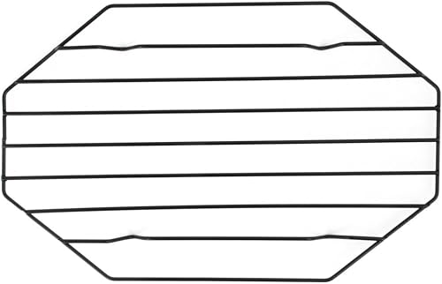 Vista 16 de Fox Run - 57213 Fox Run Estante ovalado antiadherente para asar/enfriar, 11.25 x 8.25 x 0.5 pulgadas, metálico