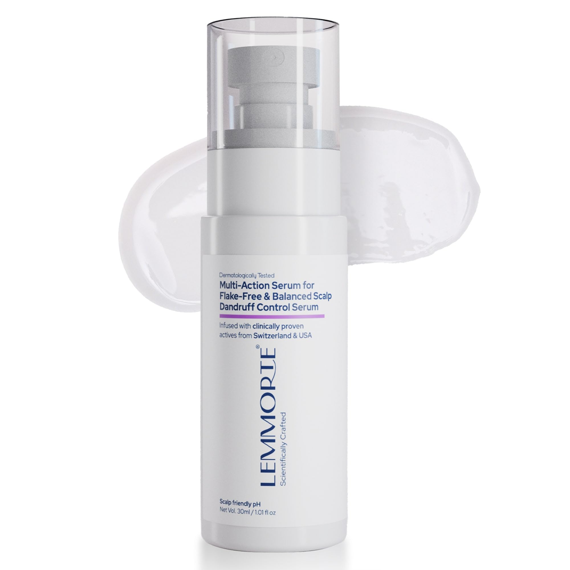 Multi-Action Scalp Serum with Niacinamide, 2% Salicylic Acid & Marine Extracts – Fights dandruff, balances oil & soothes itchy scalp (30 ml)-image-36